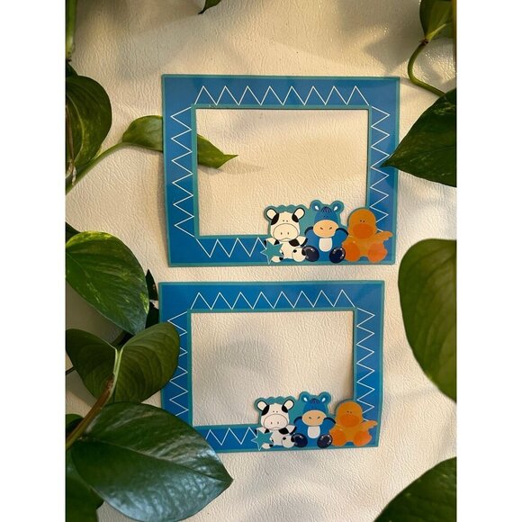 Blue Magnetic Picture frame decor - Picture 1 of 6